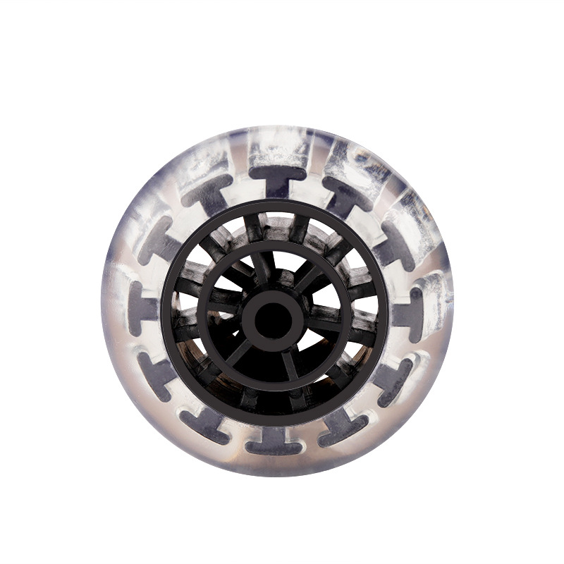 Mochila de estudiantes accesorios de bolsas de goma triangular actualización engrosado seis ruedas de cristal escalera de reemplazo accesorios de rueda