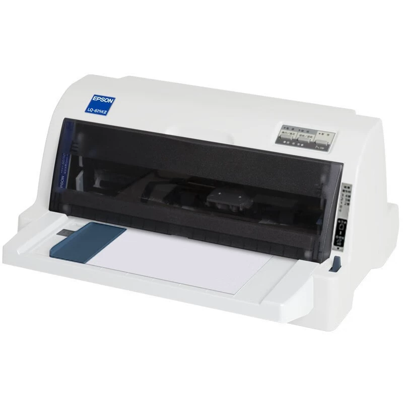 Epson LQ-615KII — 82-колоночный игольчатый принтер, высокоскоростной и эффективный принтер для печати банкнот с функцией подачи налоговой декларации
