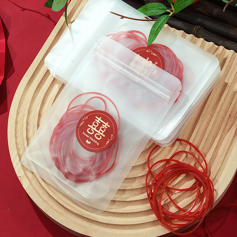 Wedding red bundle red envelope rubber band high elastic and durable rubber ring binding belt cowhide band wedding supplies Wedding red bundle red envelope rubber band high elastic and durable rubber ring binding belt cowhide band wedding supplies