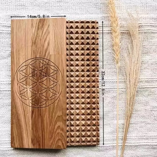 现货木质穴位按压沙杜板木制瑜伽板冥想瑜伽练习板针灸按摩放松板