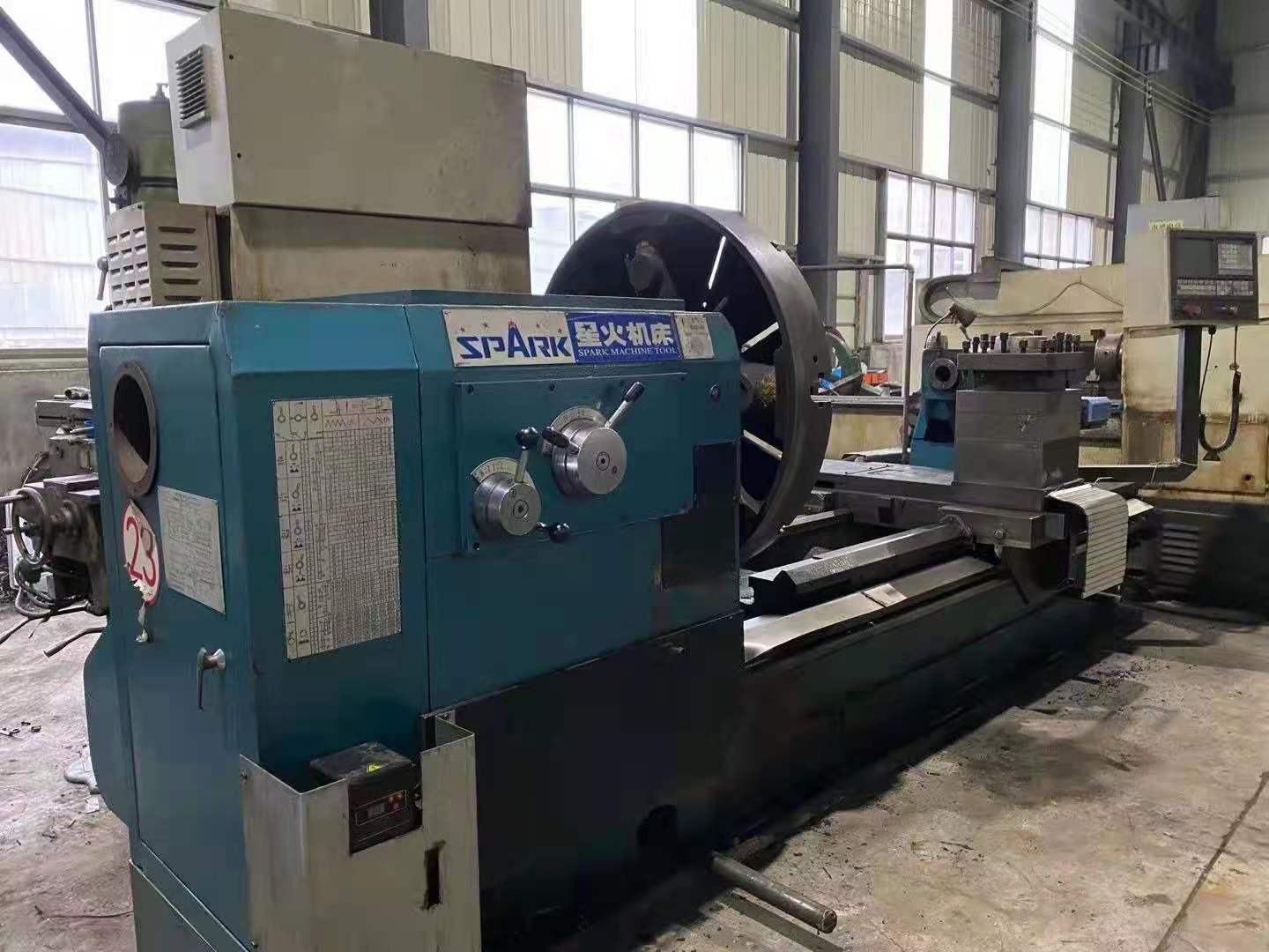 转让二手星火62100数控卧式车床二手星火2米数控车二手车床