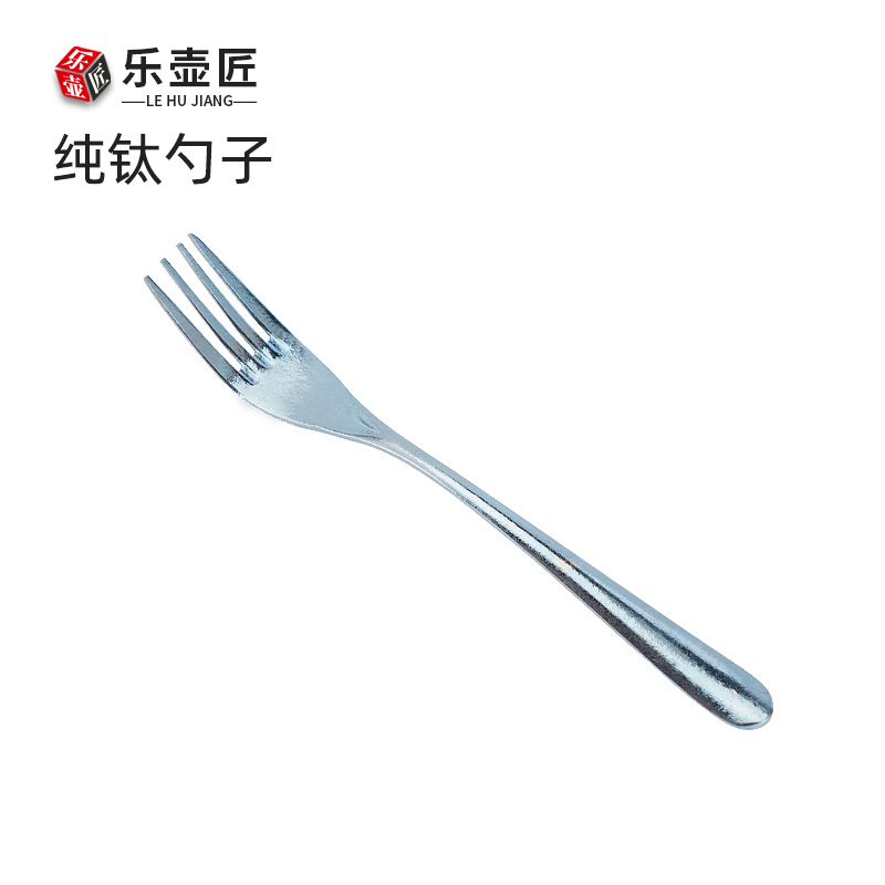 순수 티타늄 블루 포크 [19*2.5cm]