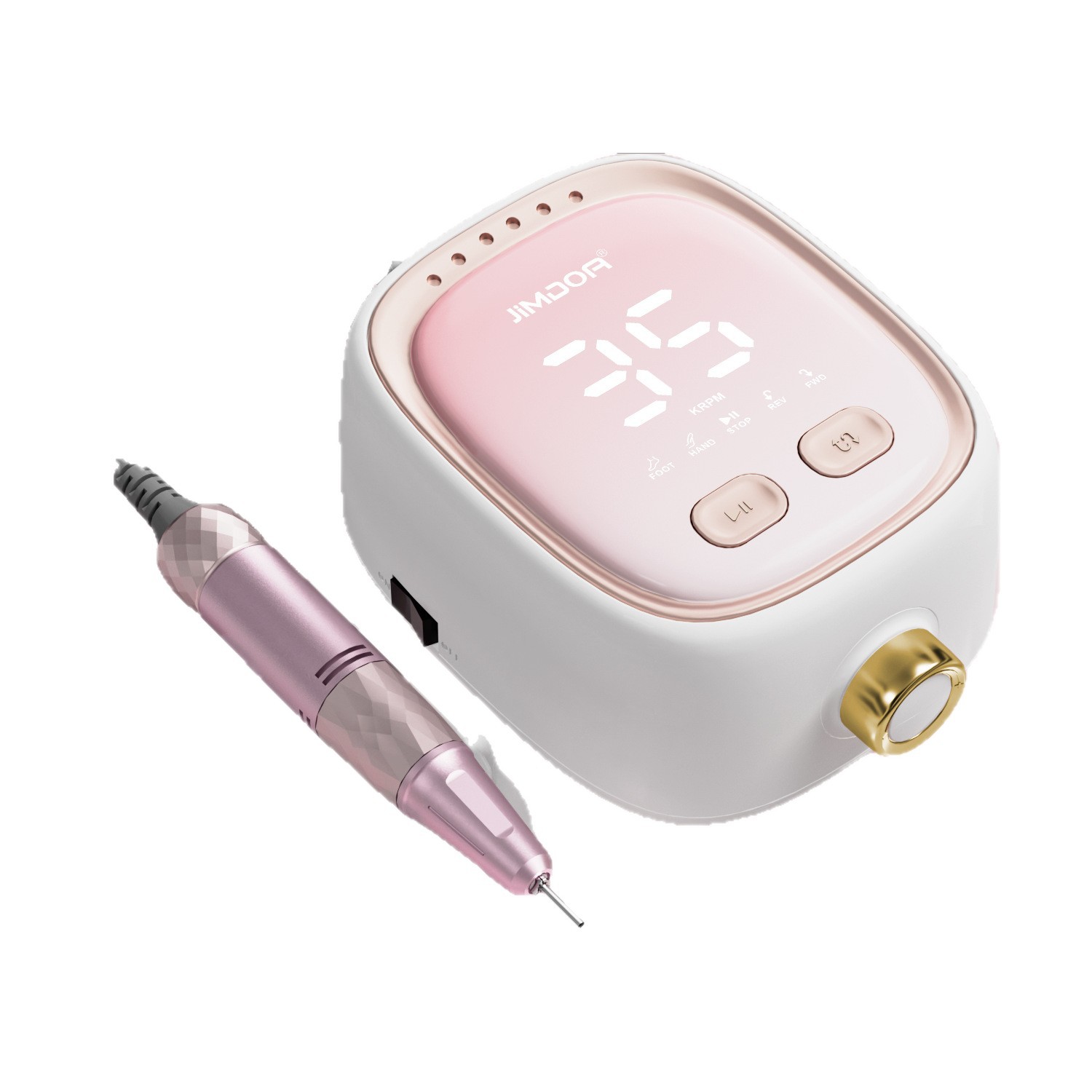JIMDOA transfronterizo máquina de pulido de uñas eléctrica LCD 35W herramienta especial de pulido de uñas de alta potencia