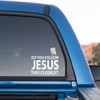 Do you follow jesus car sticker foreign trade Amazon Higher Source body sticker car sticker