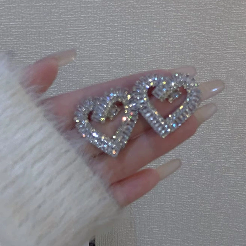 Серебряная игла, цирконы, модные универсальные серьги из жемчуга, стиль высокого качества, стиль «легкая роскошь», оптовая закупка