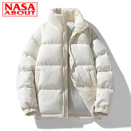 NASA情侣棉衣男女同款冬季新品面包服防风加厚保暖立领棉服外套潮