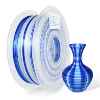 Silk Skittles Blue + Silver
