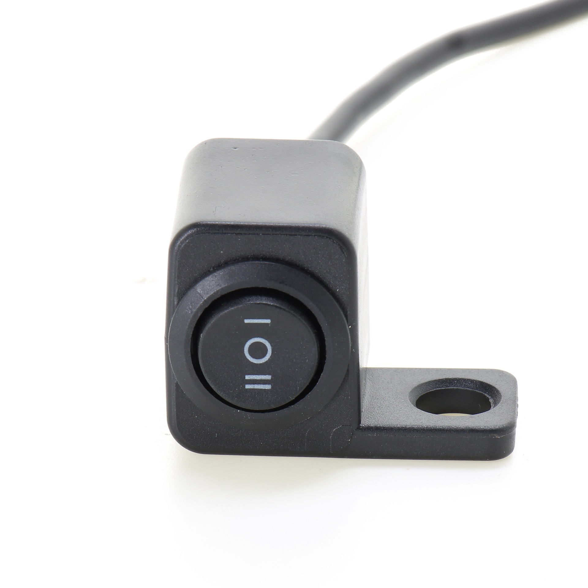 Motorcycle Electric Vehicle Modified Handlebar Faucet Aluminum Alloy Handle Switch Metal Switch Square Type 1 Position