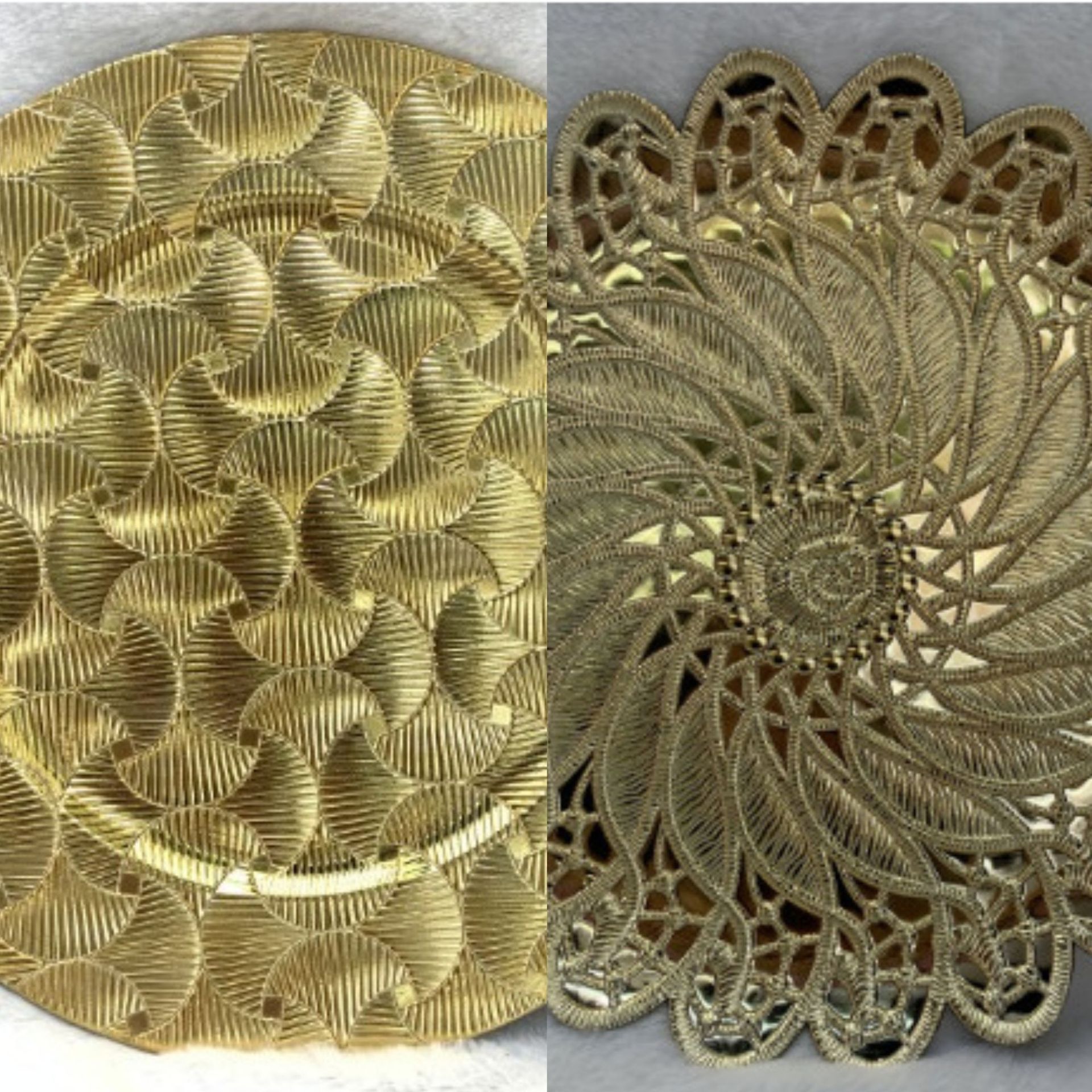 Placa de decoración metálica galvanizada en stock comercio exterior exportación de platos de frutas platos de boda platos de hotel estilo europeo