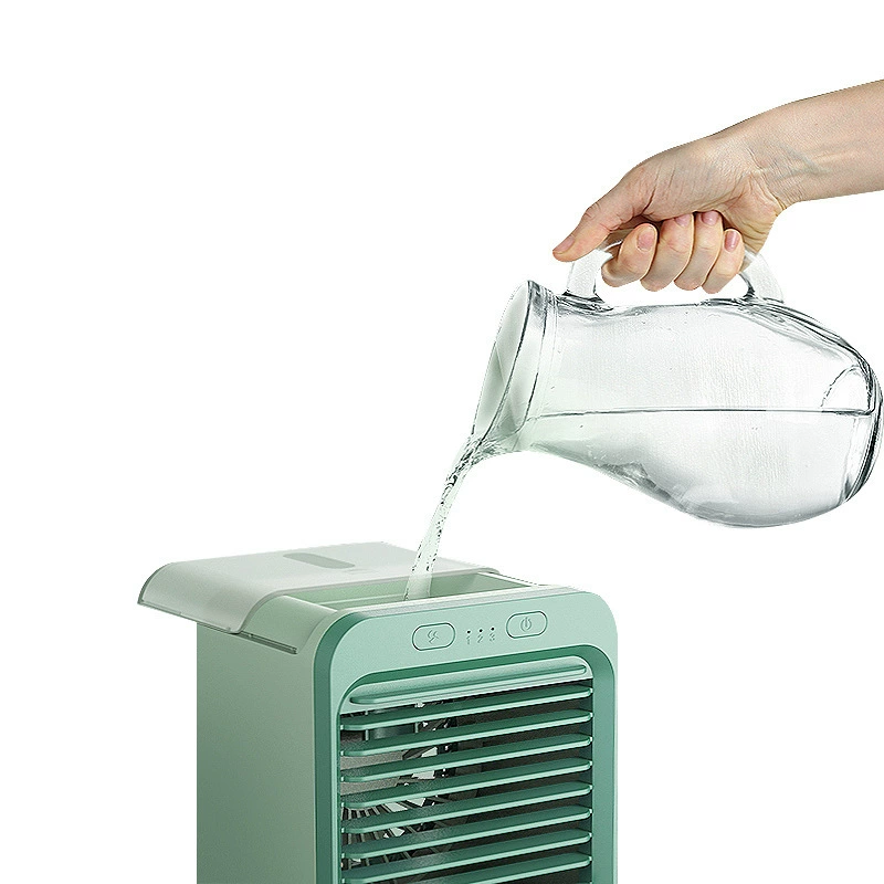 Table air fan, small cooling handheld spray, (Cross-border trading)