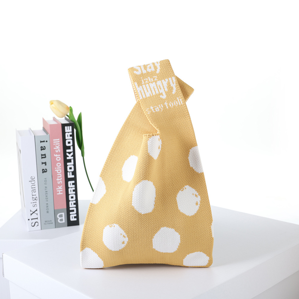 2024 Flying Weaving Bag Tote Bag Versión coreana del nuevo bolso de mano de moda Fabricante de bolsas de compras casuales de gran capacidad para estudiantes