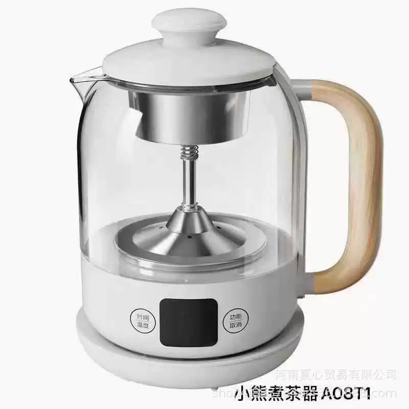 小熊 Camer Tea ZCQ-A08T1 Кипятящий чайник Высота Термальный термос чайник 0.8 литра паровая распылительная стеклянная паровая заварка