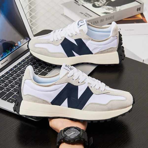 327 white dark blue