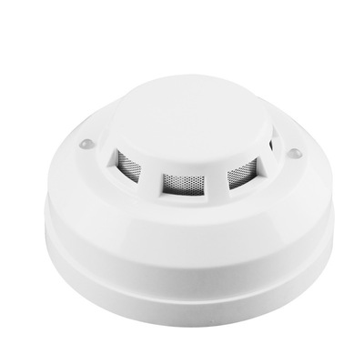 12V24V有線煙感探頭 有線煙霧探測 光電式聯網煙感報警探測器
