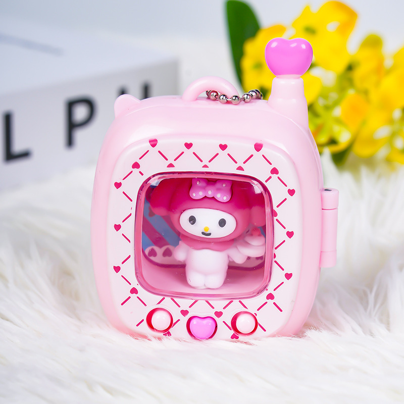 サンリオポケットエルフシリーズカメラペンダントおもちゃかわいい女の子ギフトかわいいスタイルキーバックル卸売|undefined