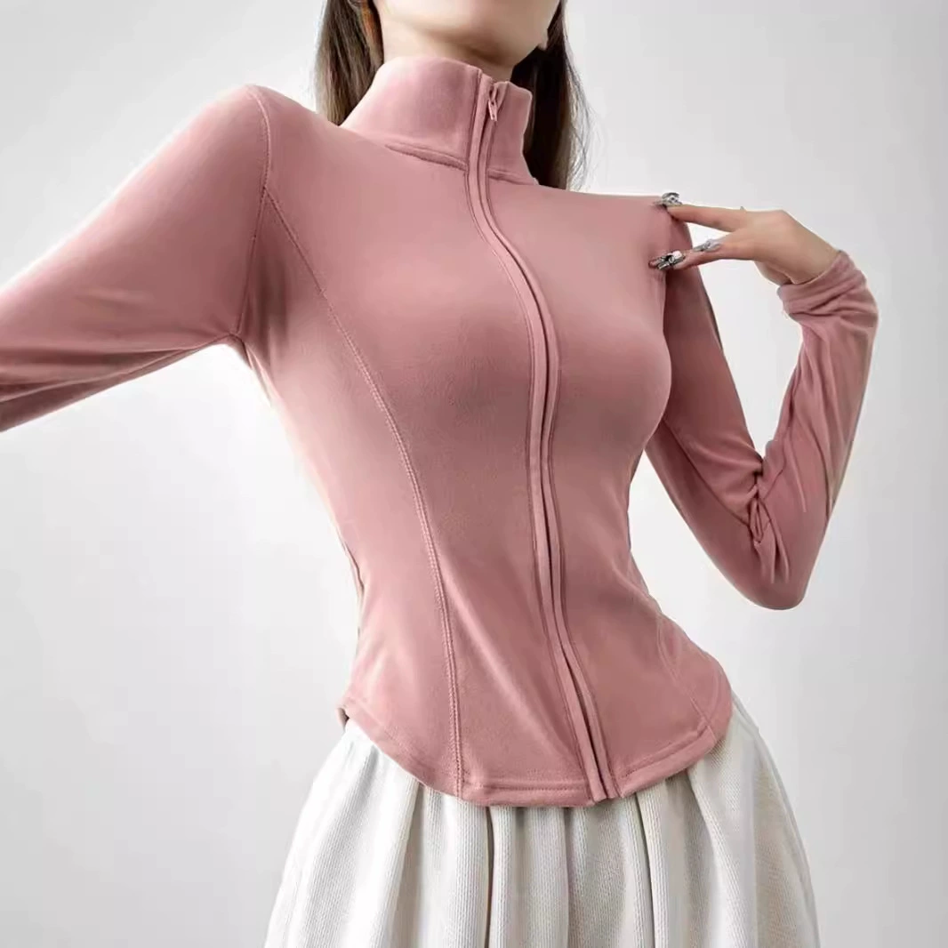 Двусторонний бархатный свитшот, худи-кардиган со slim-fit, базовый слой топ