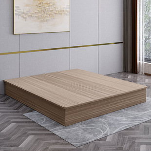 Hotel Special Bed Box Bed Frame Single Apartment No Bedside Bed Homestay Hotel Furniture Standard Room Full Set Source Factory