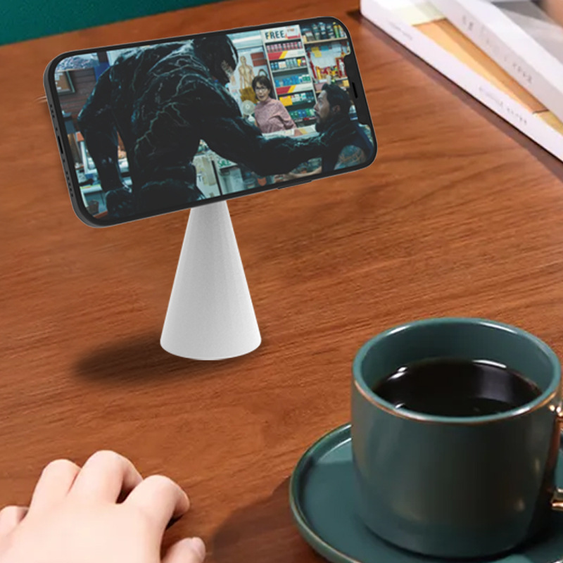 手机无线充电支架桌面懒人支架便携多功能通用型看电视支架批发