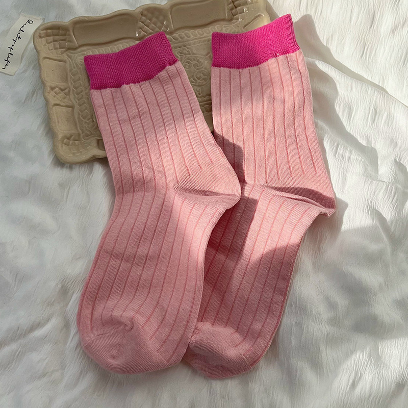 Calcetines infantiles de algodón fino colores surtidos primavera verano al por mayor