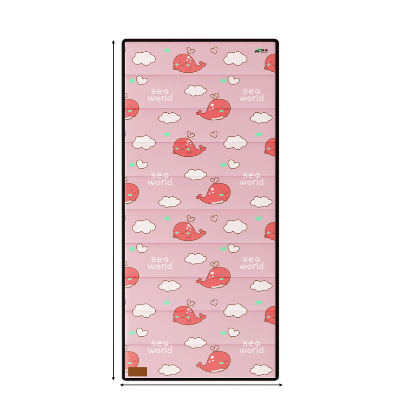 Cute Cartoon Folding Sleeping Mat for Outdoor Picnics, Moisture-Proof Nap Mat, Picnic Mat for Kindergarten, Office, and Student Storage