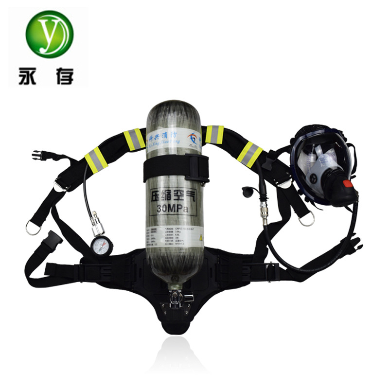 科兴消防正压式空气呼吸器6.8L碳纤维气瓶消防救生呼吸器