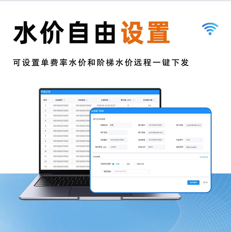 Счетчик воды Yixiang DN15 стальной корпус