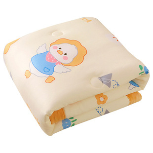 Baby's Kindergarten Blanket Nap Peas Small Cover Pure Cotton Autumn and Winter Quilt Baby German Liner Children Free Shipping