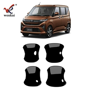 Daihatsu Move Model Xarici Qapı Tutacağı Dekorativ Stikerlər, Cızıqlara Qarşı Zolaqlar
