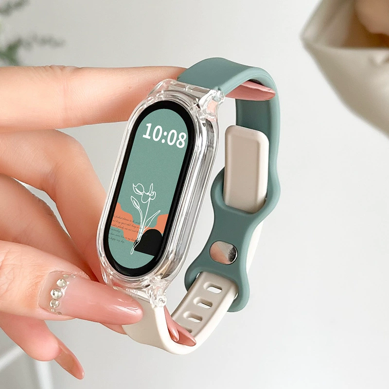 Ремешок для Xiaomi Mi Band 10/9/8/7 NFC — универсальный заменяемый, многоцветный летний браслет