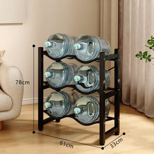 Double barrel three-layer - black [16.5-21 liters]