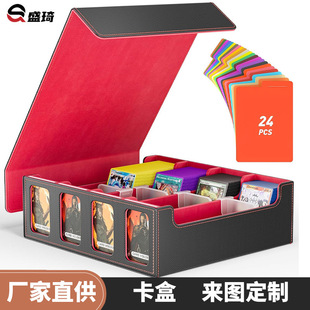 Large Capacity 1800+4 Row Box Window Separation Box Game Card Box Game Card Box Magnetic Absorption Storage Box