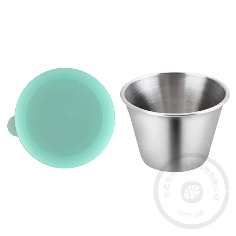 이어캡 스타일 라이트 블루 + 90ML (실제 70ML) 컵 *실리콘 뚜껑