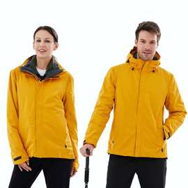 定制冲锋衣刺绣印logo男女款可拆卸登山服定制定做 派登服饰