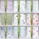 [Fu Han] self-adhesive glass sticker European-style anti-peeping opaque bathroom geometric pattern window sticker