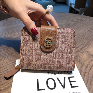 Spot a generation of card bag wallet one bag ladies multi-card wallet large capacity card clip short coin purse