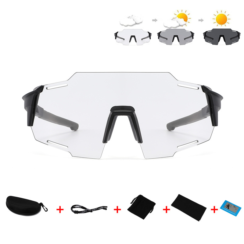 Gafas de Sol Fotocromáticas de Ciclismo de PC para Deportes al Aire Libre