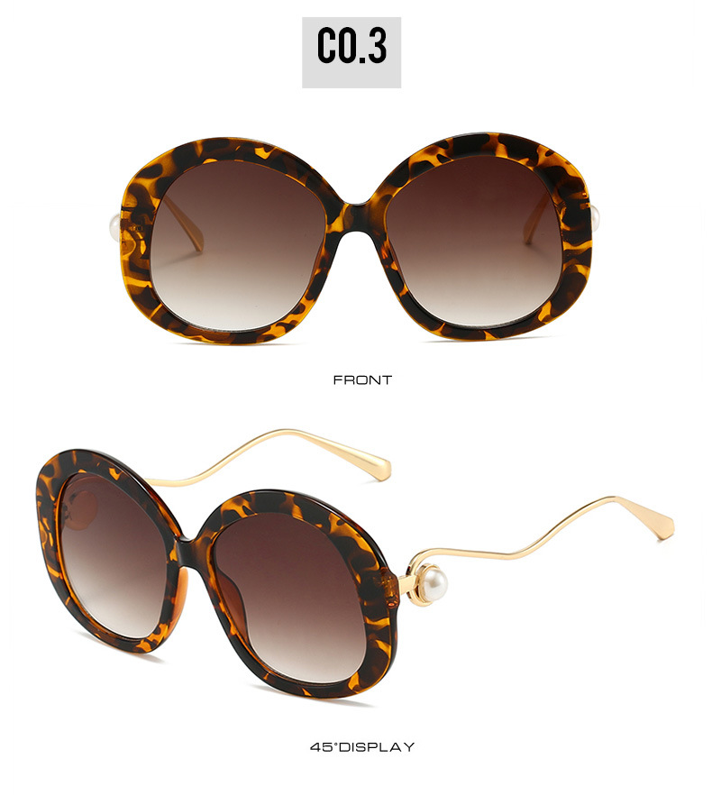 60g Weight Full Frame Glasses Structure Sunglasses Classification Ac, UV400 Protection Lens Material Round Frame Glasses Style Outdoor, Travel Occasion Color Block Pattern All Seasons Season Women's Gender Vacation, Simple Style Style Vacation Simple Style Color Block Ac UV400 Protection Round Frame Full Frame Women's Sunglasses 12