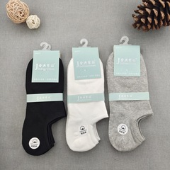 夏季新款男士低腰直角隱形純色短襪 船襪 批發時尚商務休閒棉