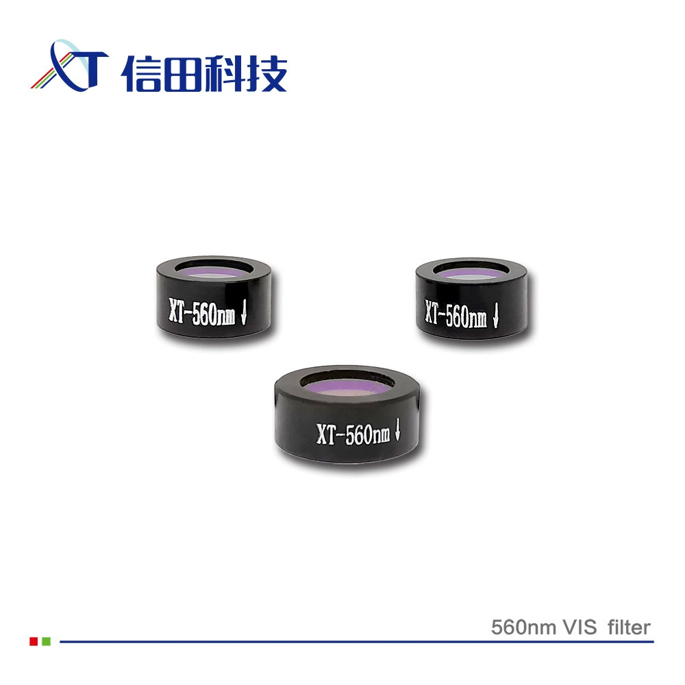 Фильтр 560nm можно использовать для различных длин волн, диаметров