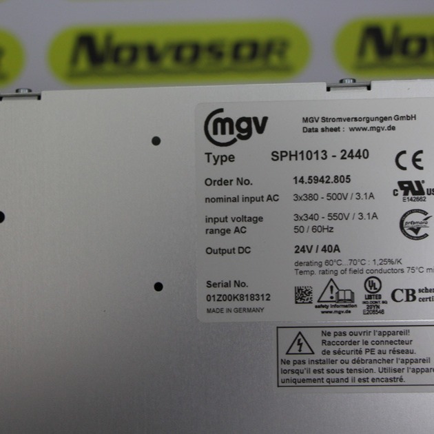 MGV   PH803-2430   开关电源咨询再订期货
