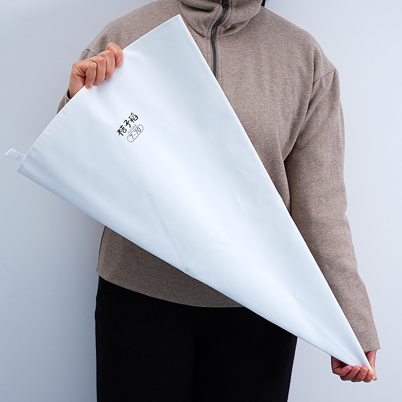 Bolsa de tela de algodón gruesa de flores grandes, medianas y pequeñas varios tipos de bolsas de flores reutilizables, pastel de crema, herramienta de horneado de flores