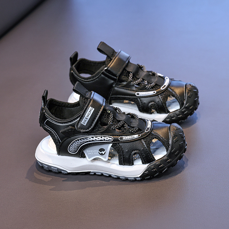 Sandalias de suela suave para niños 2026 verano nuevo estilo de moda para niños zapatos casuales para niños grandes zapatos antipatada image 4