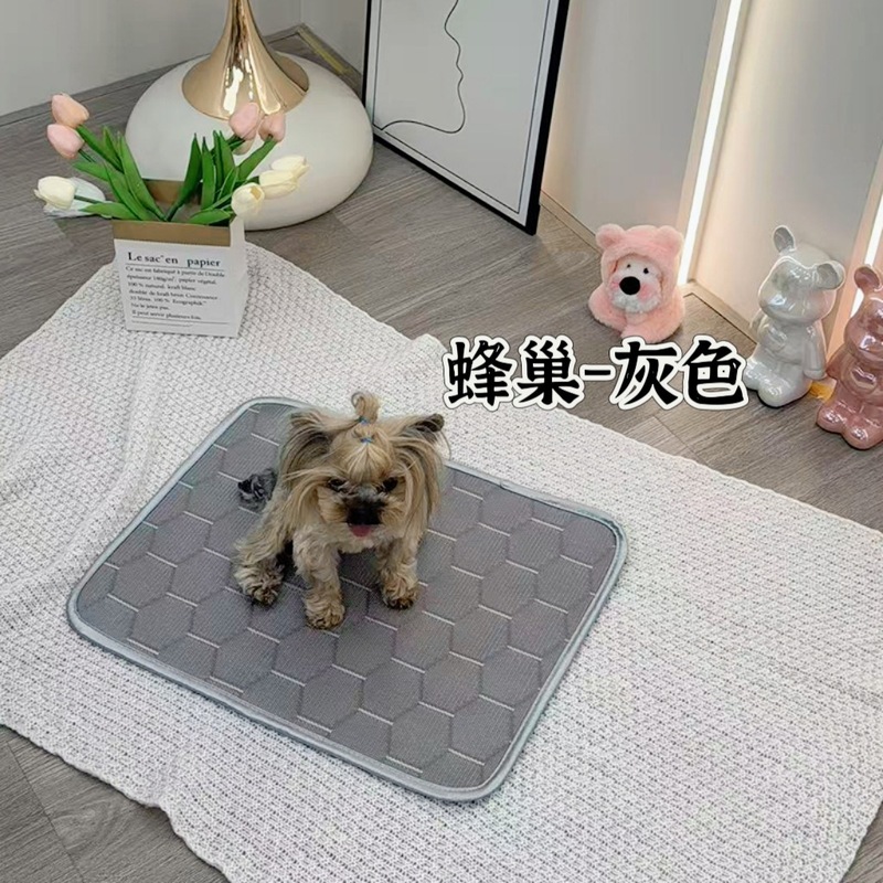工場直販夏のペットアイスシルクマット猫の巣ソファクッション夏の犬冷却マットドロップシッピング|undefined