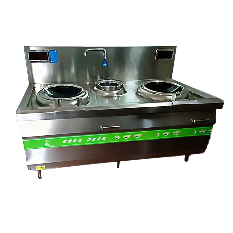 厨源电磁小炒灶商用电磁炉大功率学校酒店单位食堂厨房电磁灶