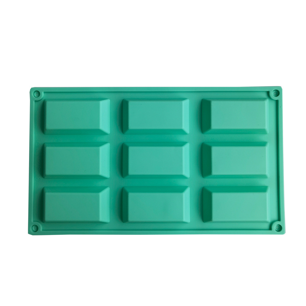 9 Lian Fei Nan Nieve 115 molde de silicona pastel helado pudín molde de postre jabón utensilios