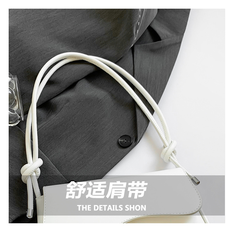 Underarm bag for women, new autumn 2024 fashion and niche design, single-shoulder crossbody bag, stylish and relaxed small square bag Item Picture