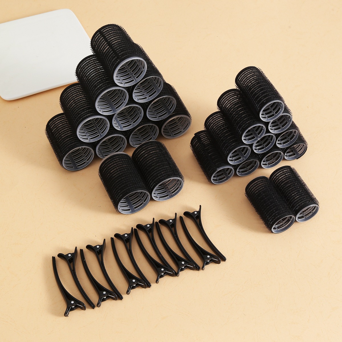 Bagged Hair Curler Top of Head Hair Root Fluffy Clip Artifact Lazy Large Medium Small Air Bangs Shaping Hair Curl Hair Clip