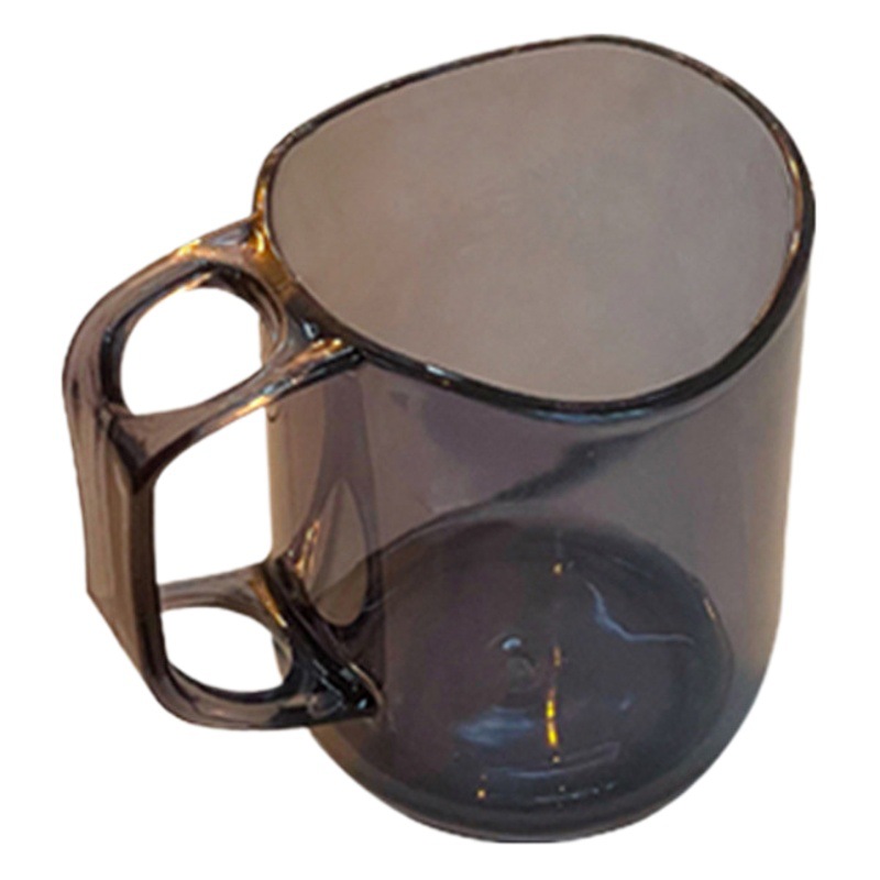 Cepillo de dientes taza de enjuague bucal taza de cepillo de dientes caja de almacenamiento taza de lavado enjuague bucal taza hogar simple transparente pareja Taza
