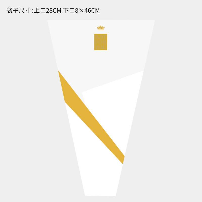 Huaxi nueva corona bolsas múltiples bolsas de rosas bolsas de ramas floristas floristas materiales de embalaje de flores