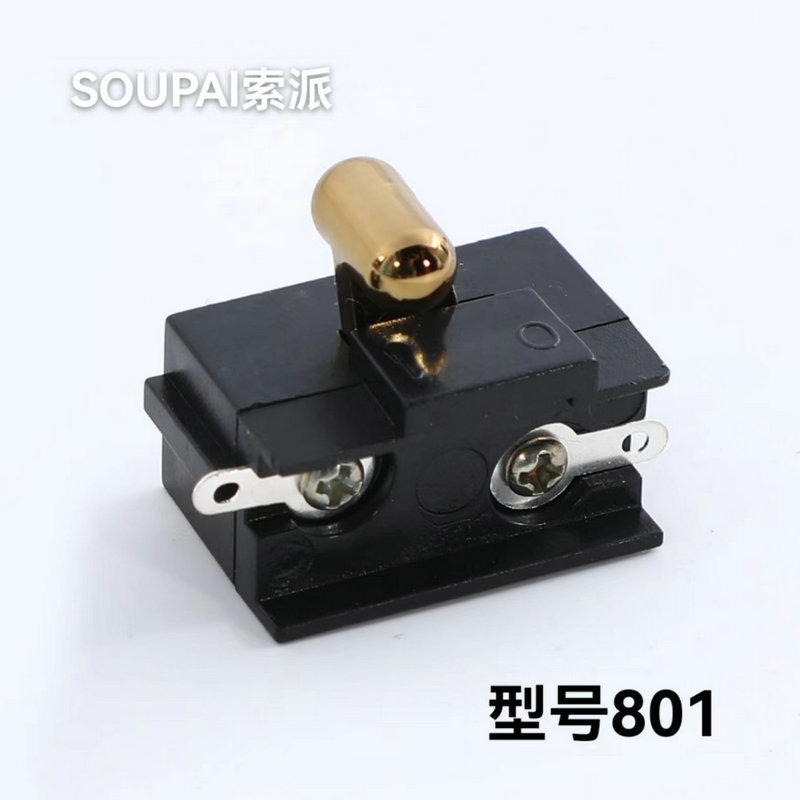 801 Electric Clipper Hair Clipper Metal Pure Copper Switch Accessories Push Head Razor Hair Clipper Accessories